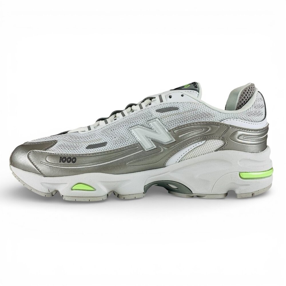 New Balance 1000D White Silver Metallic Mint Flash Men's Shoes Sneakers M1000DI